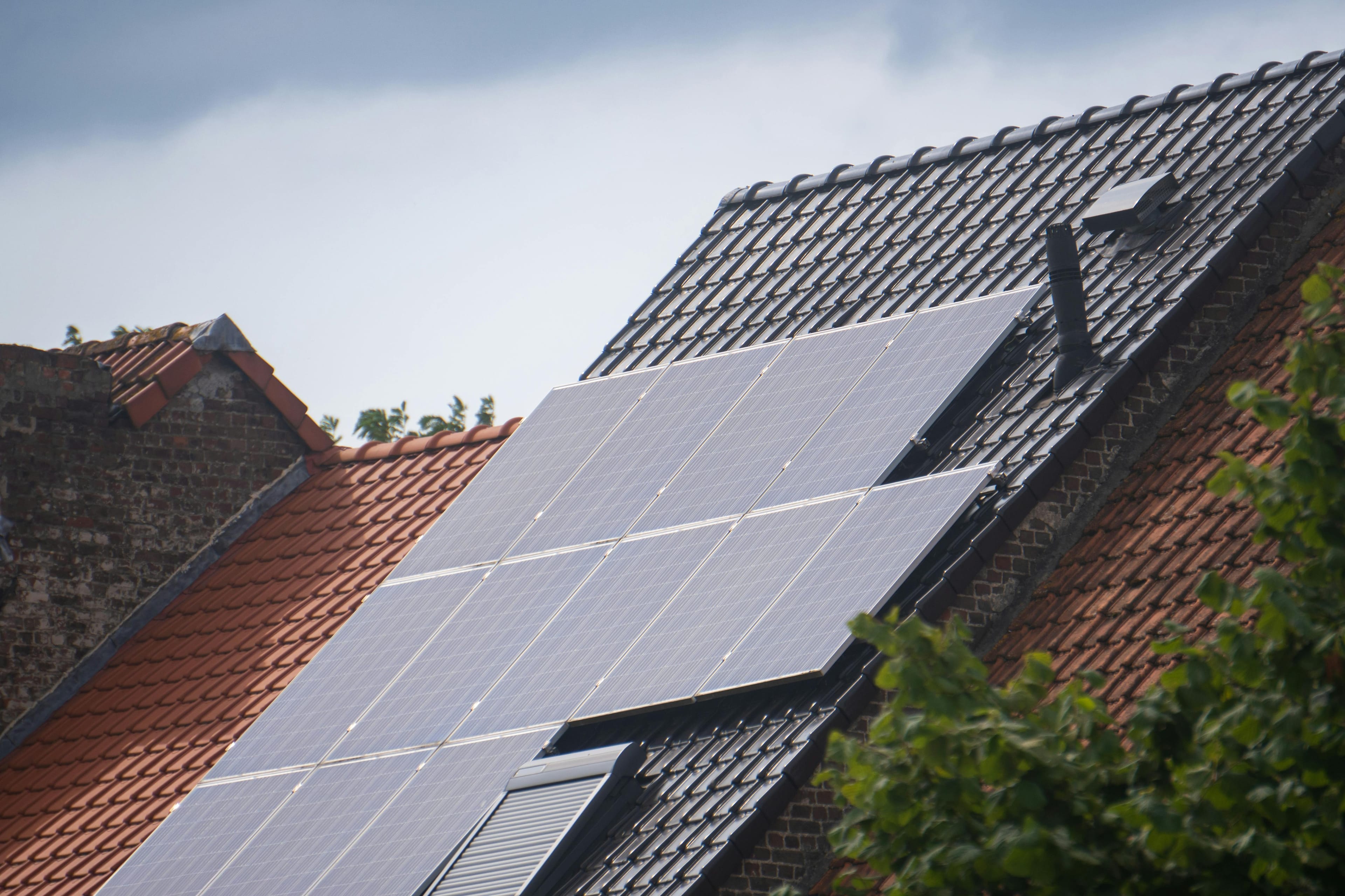 PV-Anlage auf dem Dach